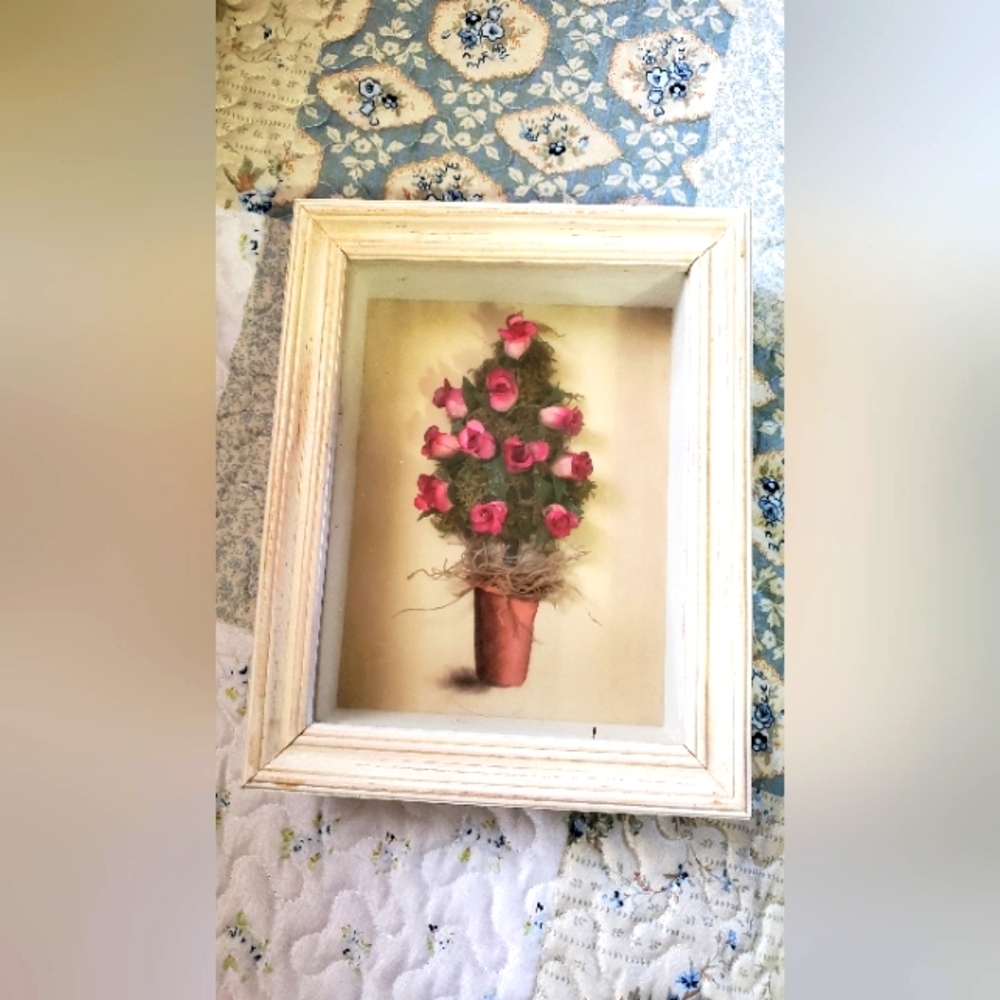 Rose Flowers Boxed 3D flower frame 10x8 Macy's
